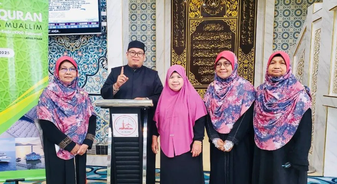 Peserta Program Khatam Al-Quran di Masjid Al Badr