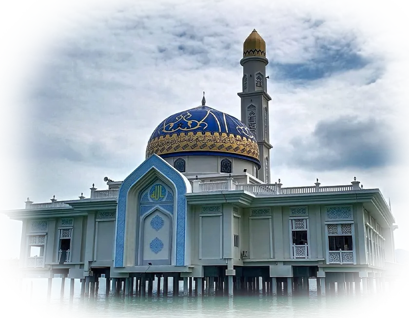 Masjid Al Badr Seribu Selawat dari hadapan